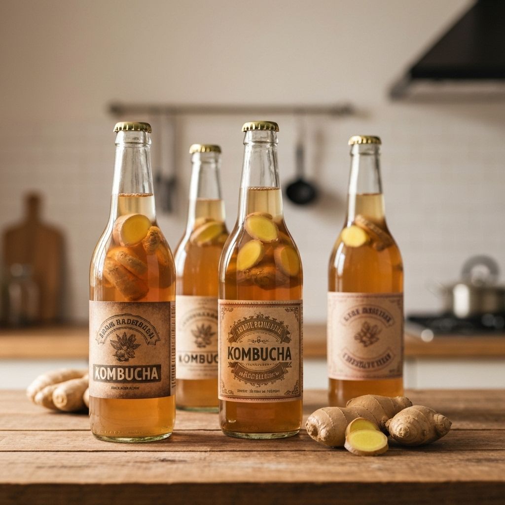 Ginger Turmeric Kombucha